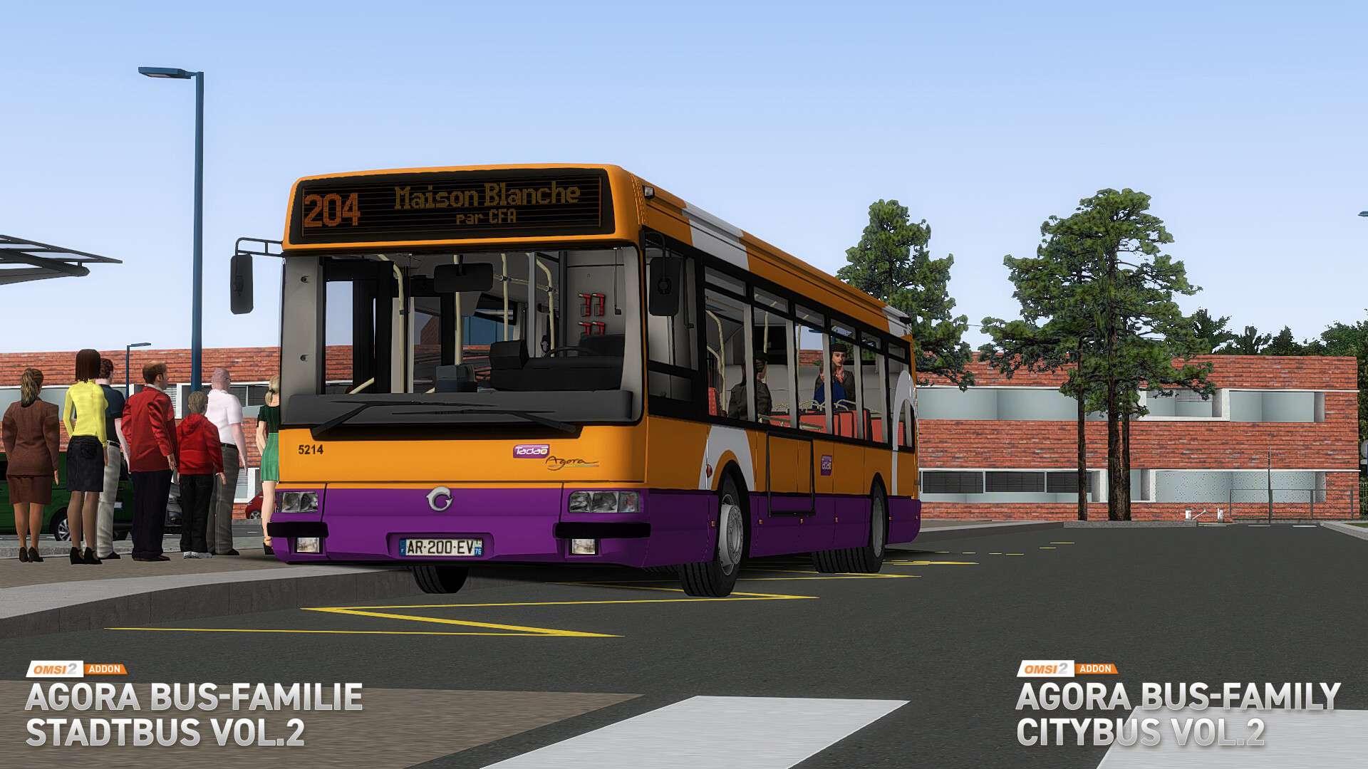 OMSI 2: Agora Bus Family Citybus Vol. 2