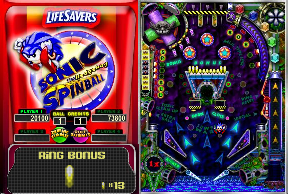 Sonic Spinball: Life Savers