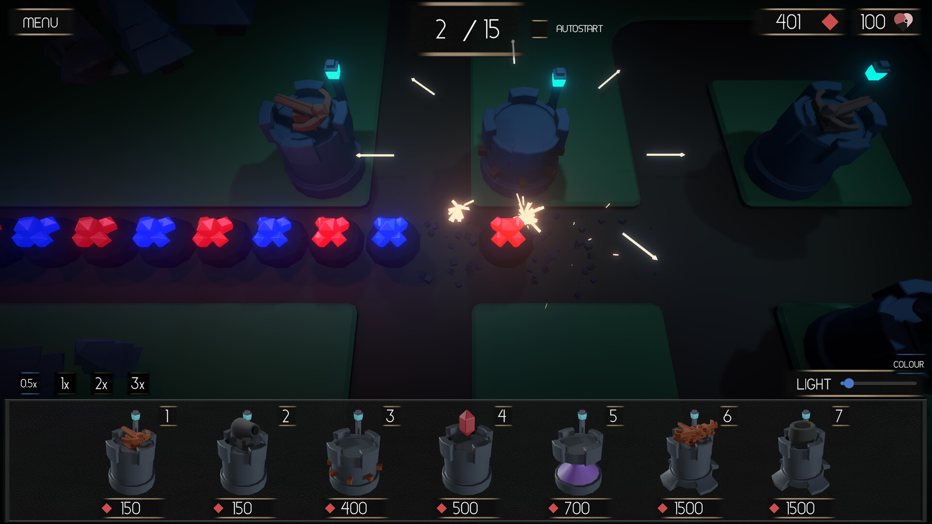 Dark Gem Tower Defense