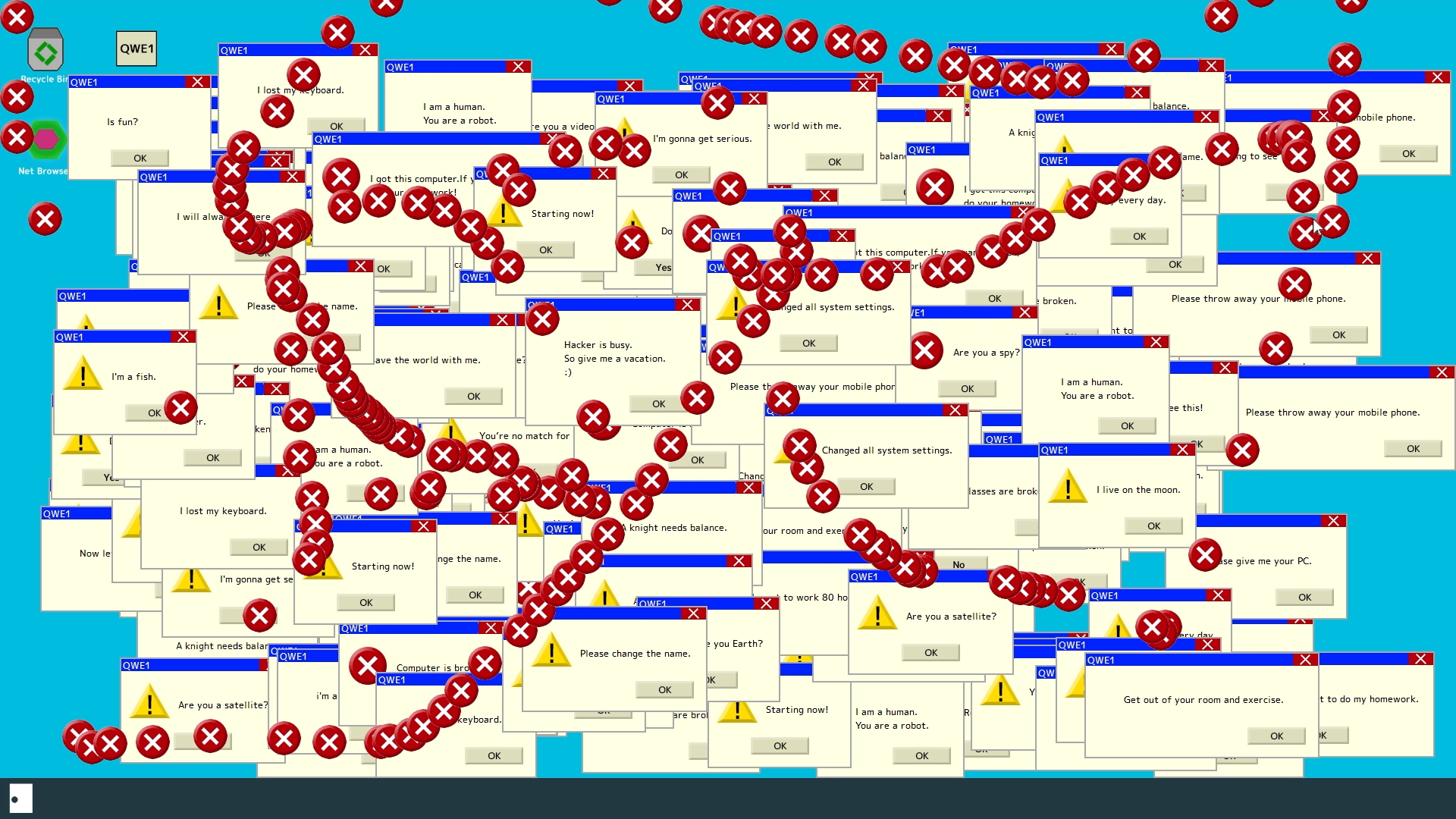 Computer Virus Simulator