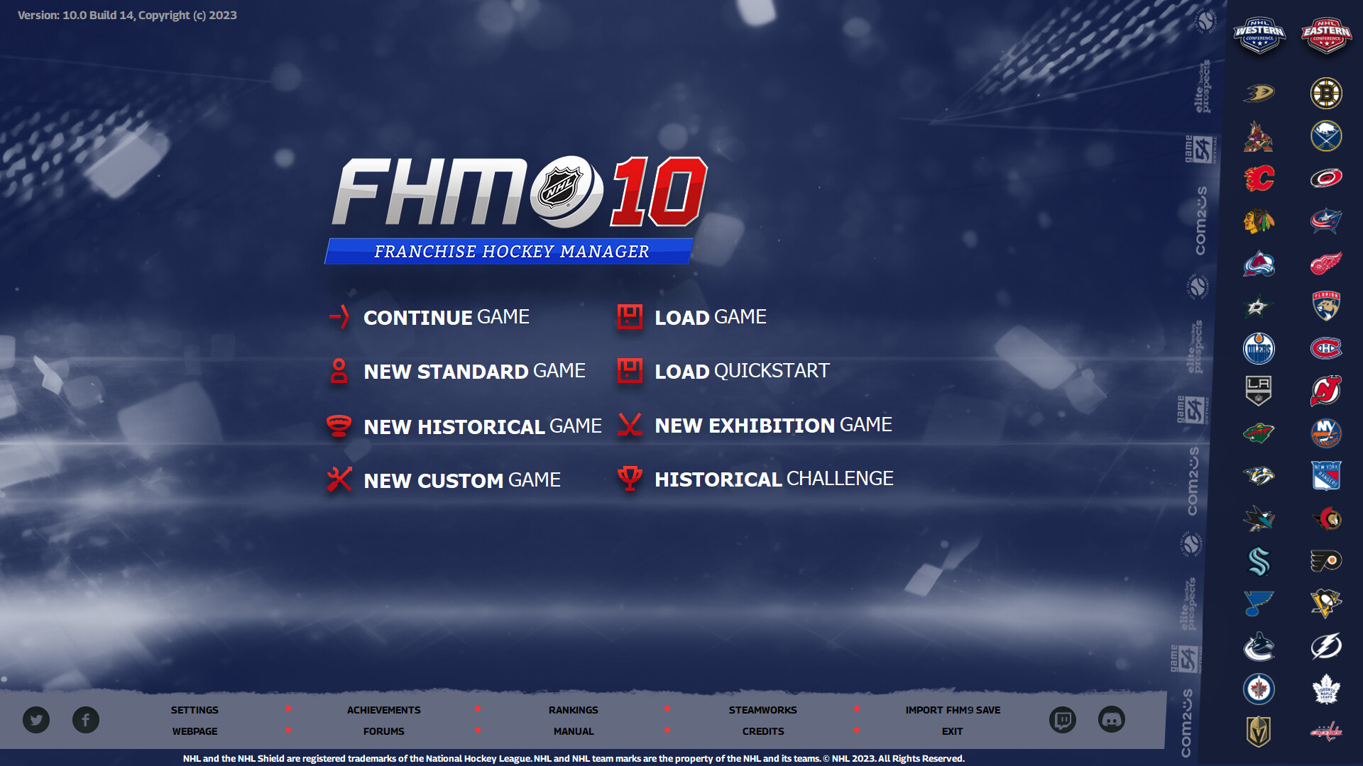 Franchise Hockey Manager 10