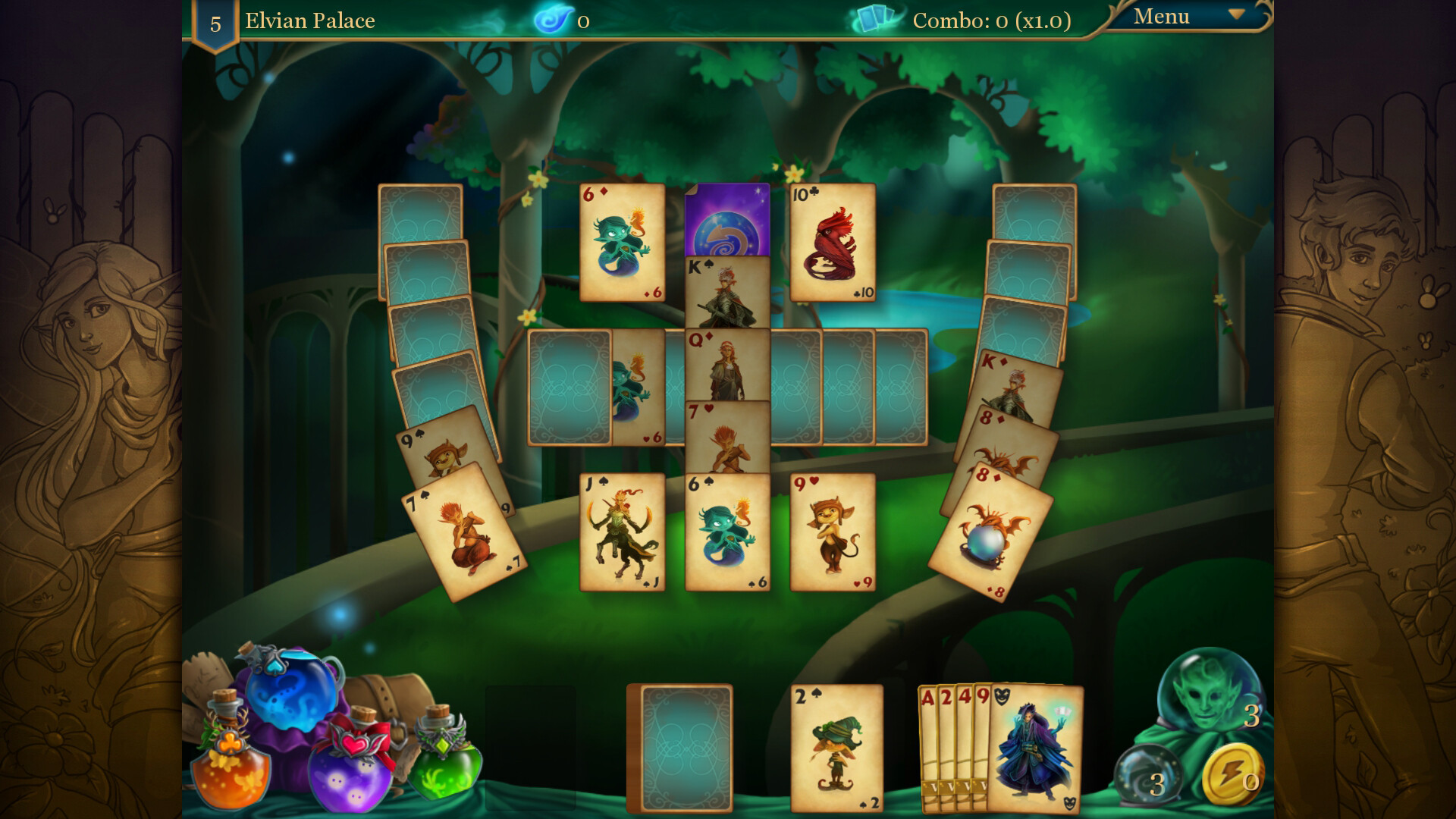 Magic Cards Solitaire 2: The Fountain of Life