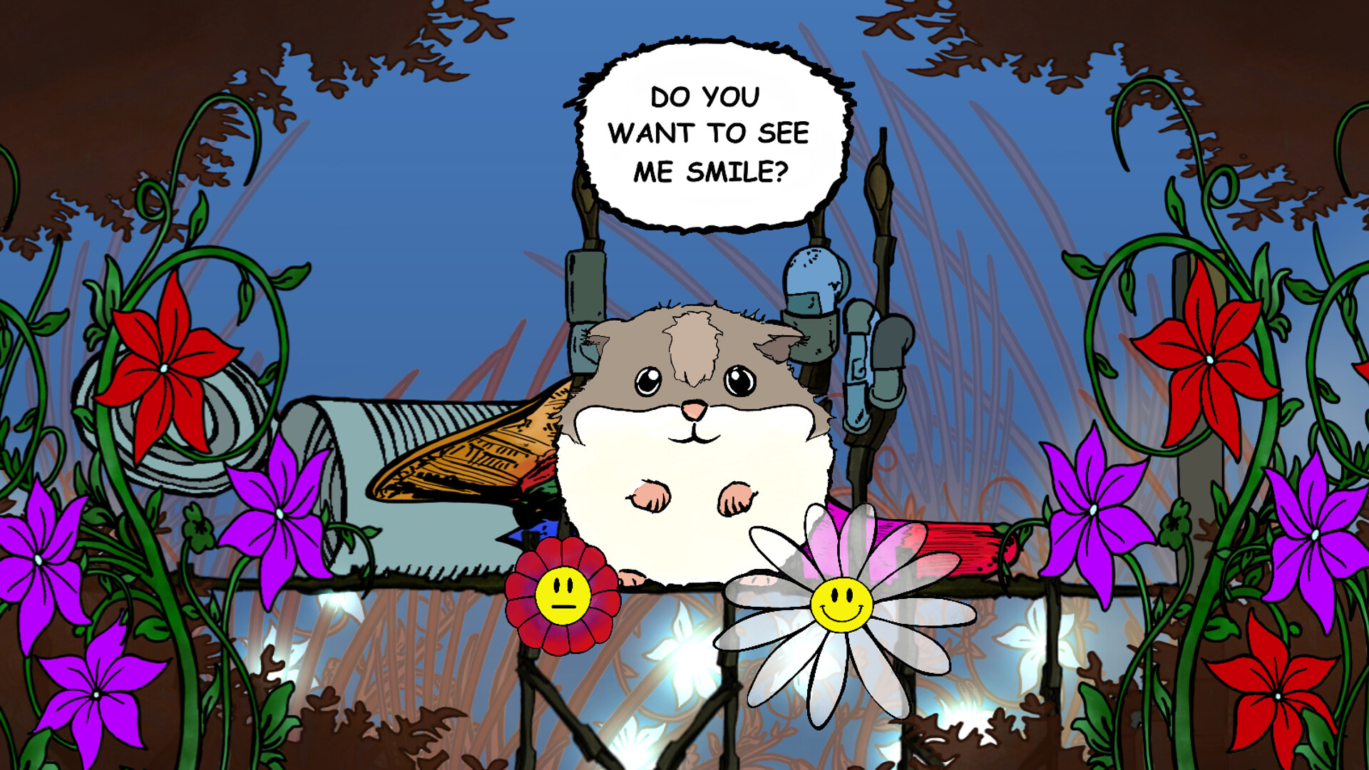 Visual novel for the kids: Lumi And Baby – Hamster And Baby Dragon