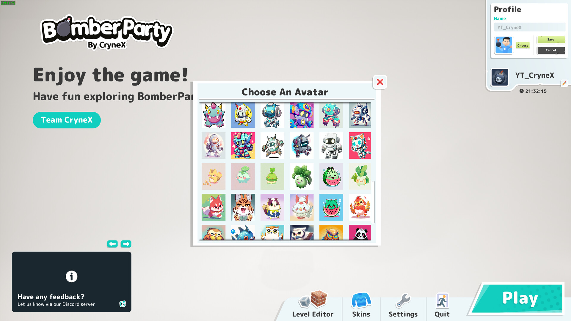 Bomber Party: Cute Anime Creatures Avatar
