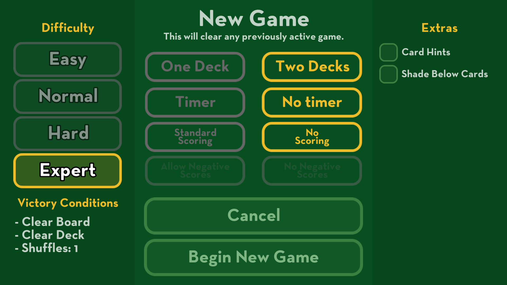 Big Klondike: Pyramid