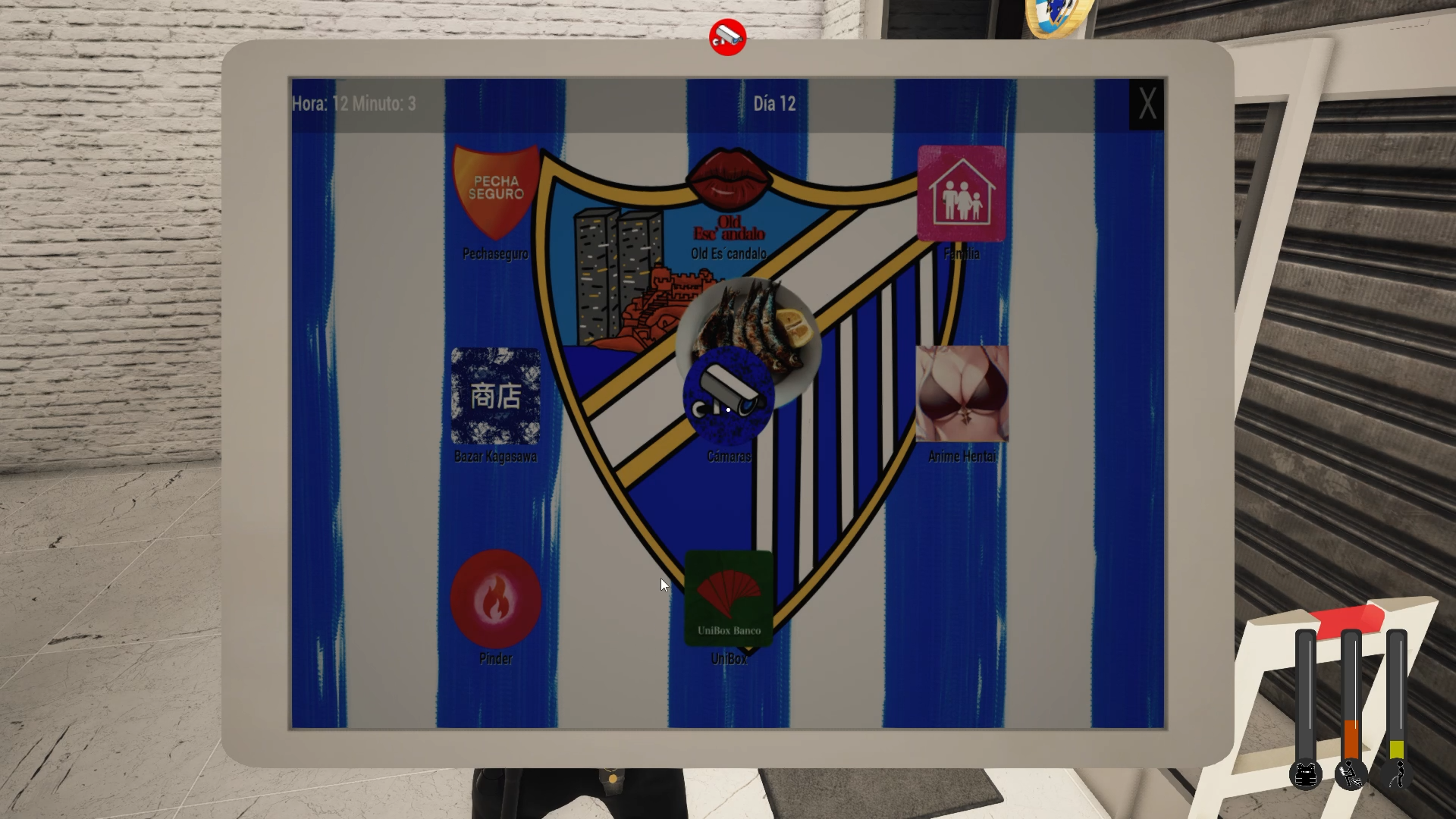 Supermarket Security Simulator