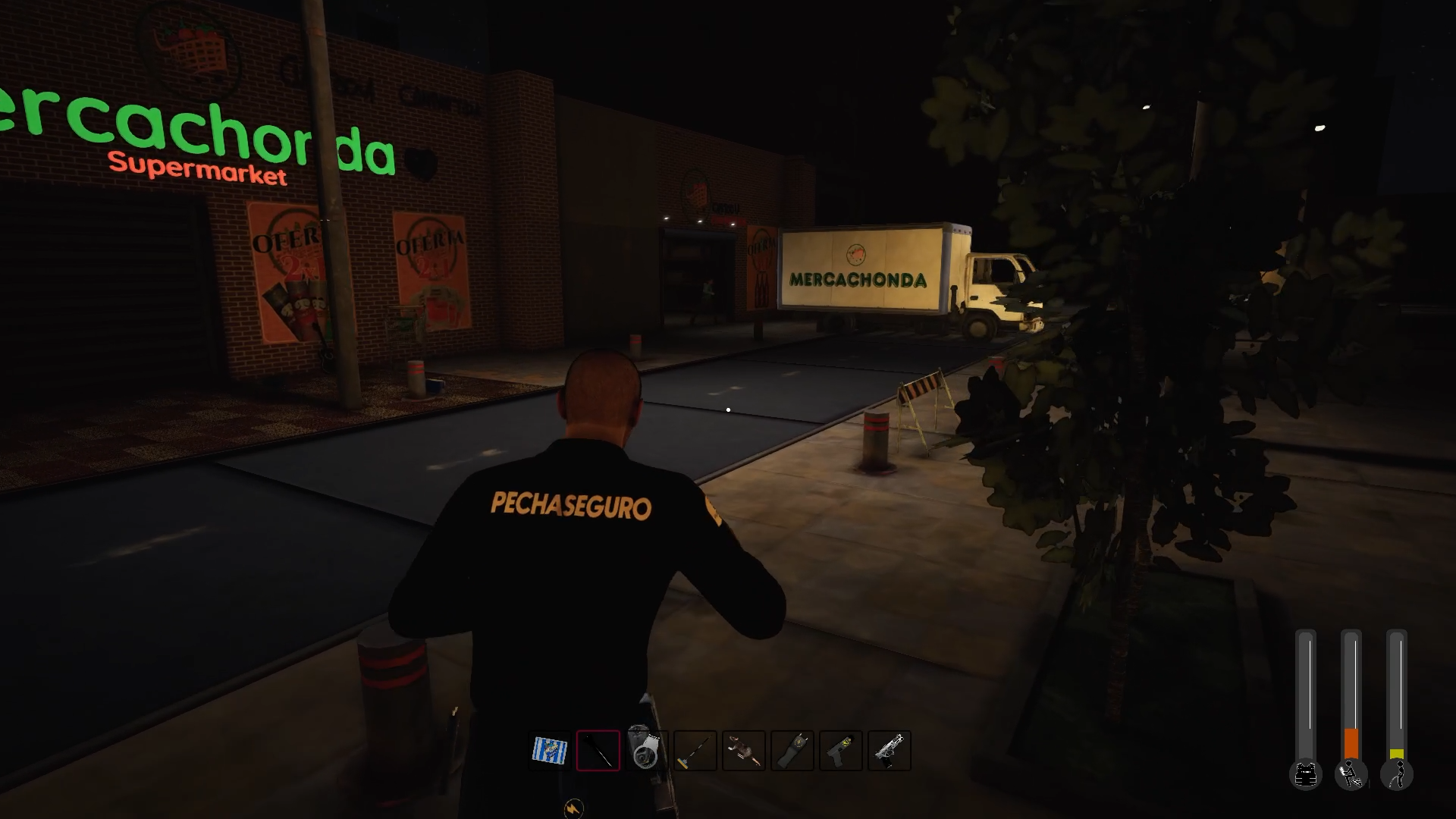 Supermarket Security Simulator