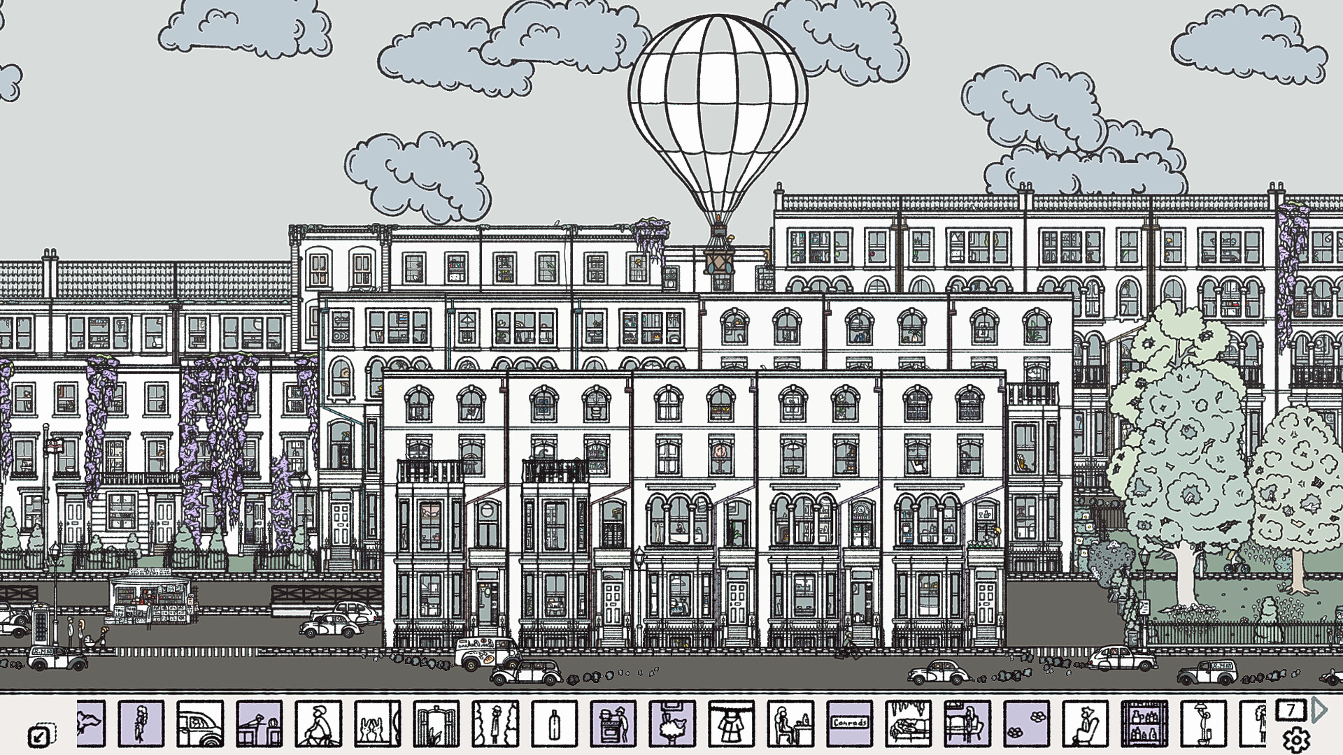 Doodle Streets: London 1950’s