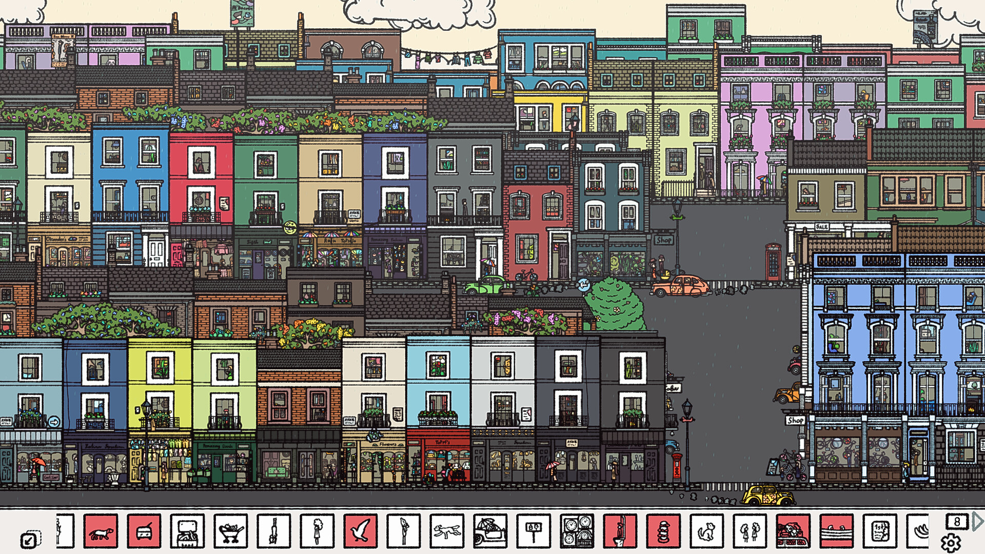 Doodle Streets: London 1950’s