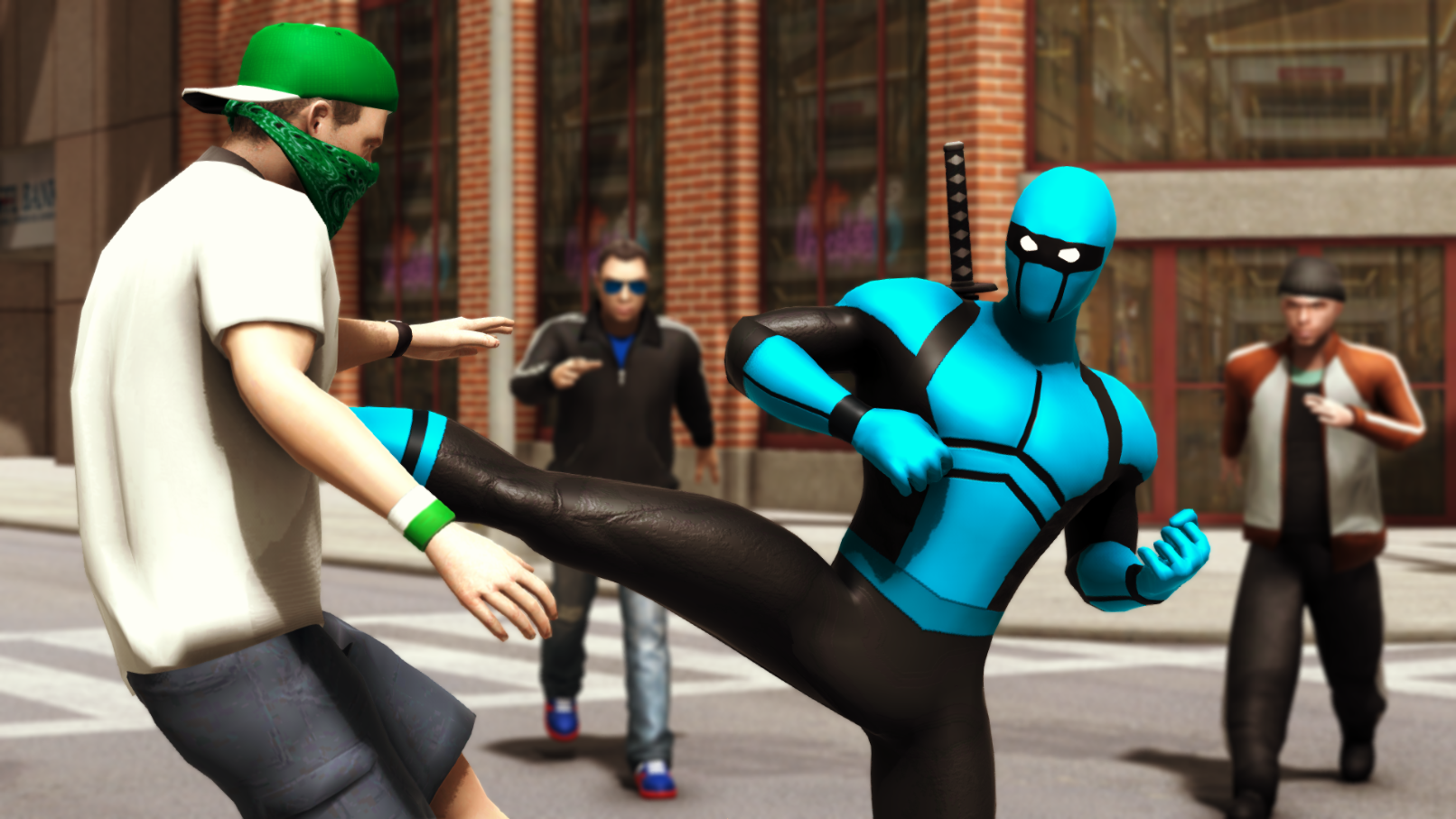 Blue Ninja: Superhero Game