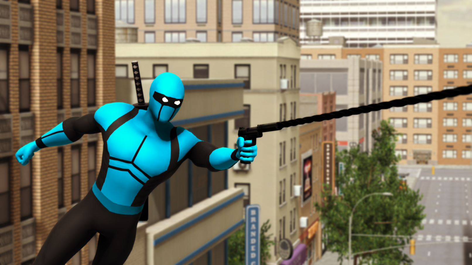 Blue Ninja: Superhero Game
