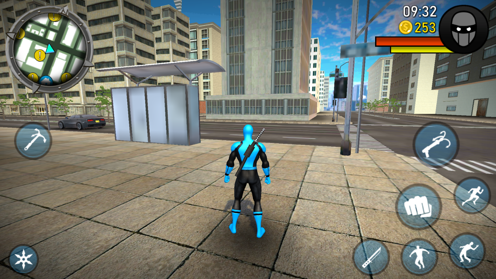 Blue Ninja: Superhero Game