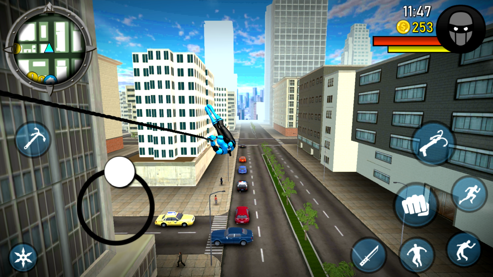 Blue Ninja: Superhero Game