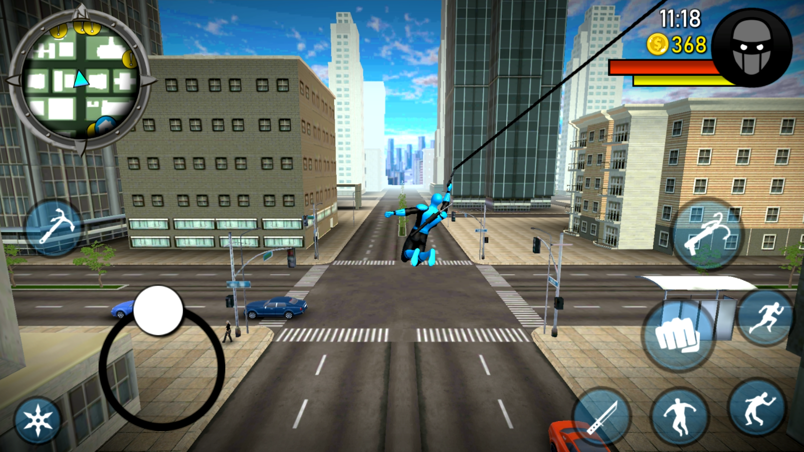 Blue Ninja: Superhero Game