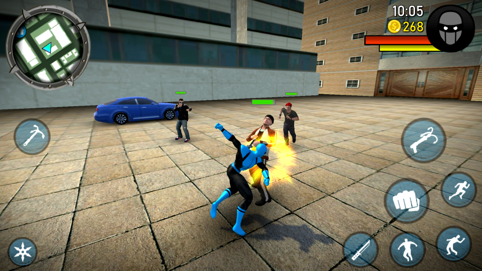 Blue Ninja: Superhero Game