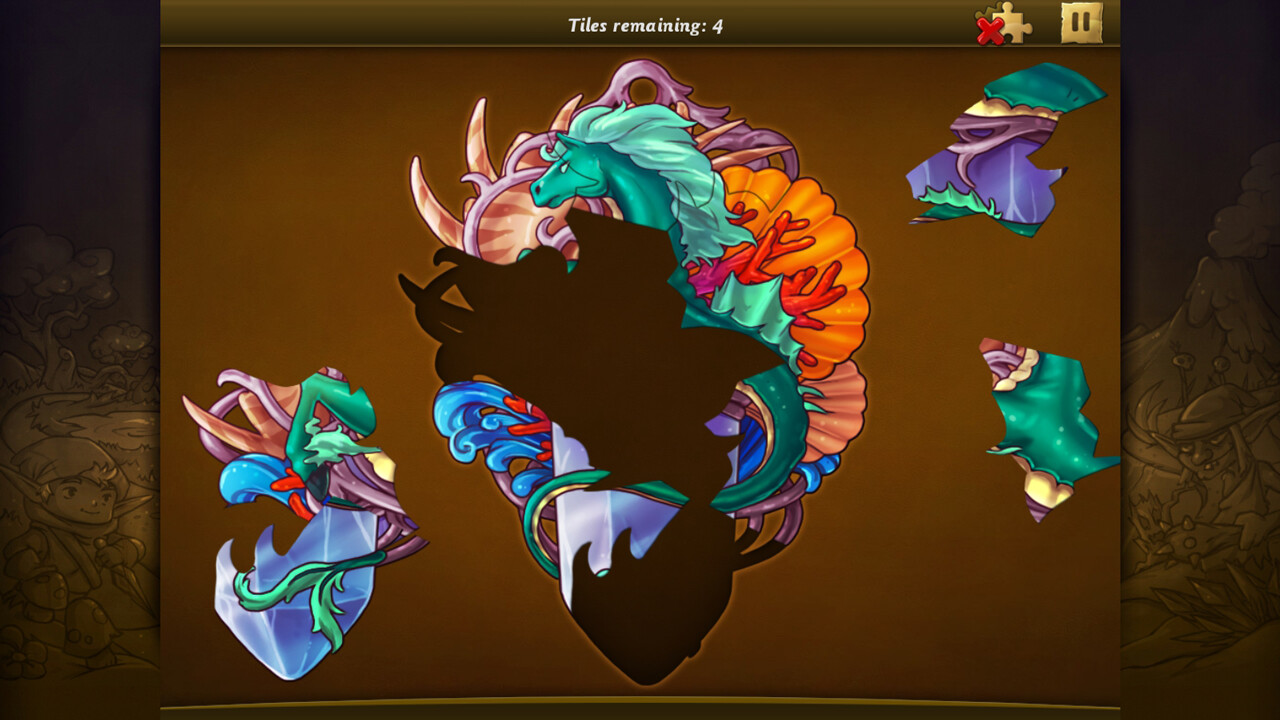 Elves vs. Goblins Mahjongg World