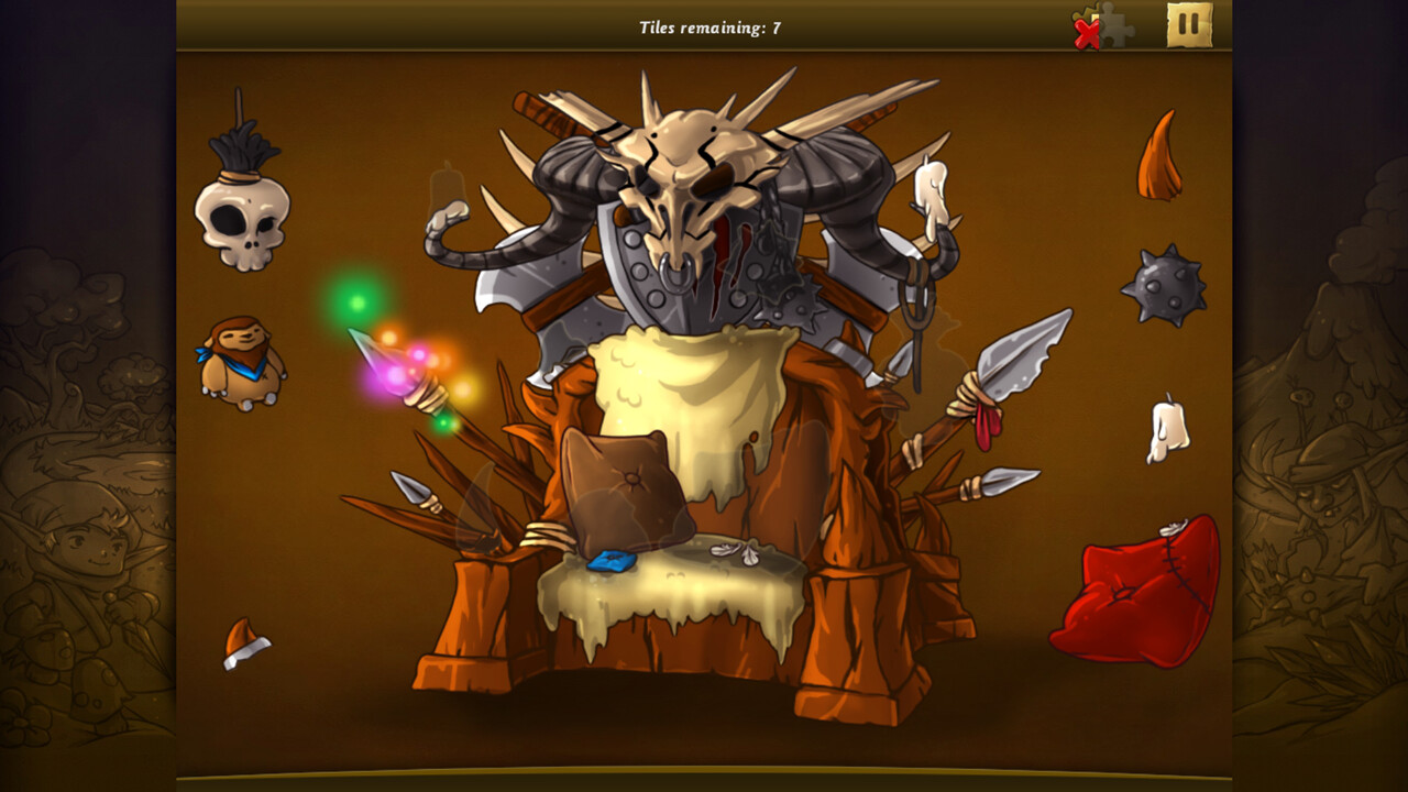 Elves vs. Goblins Mahjongg World