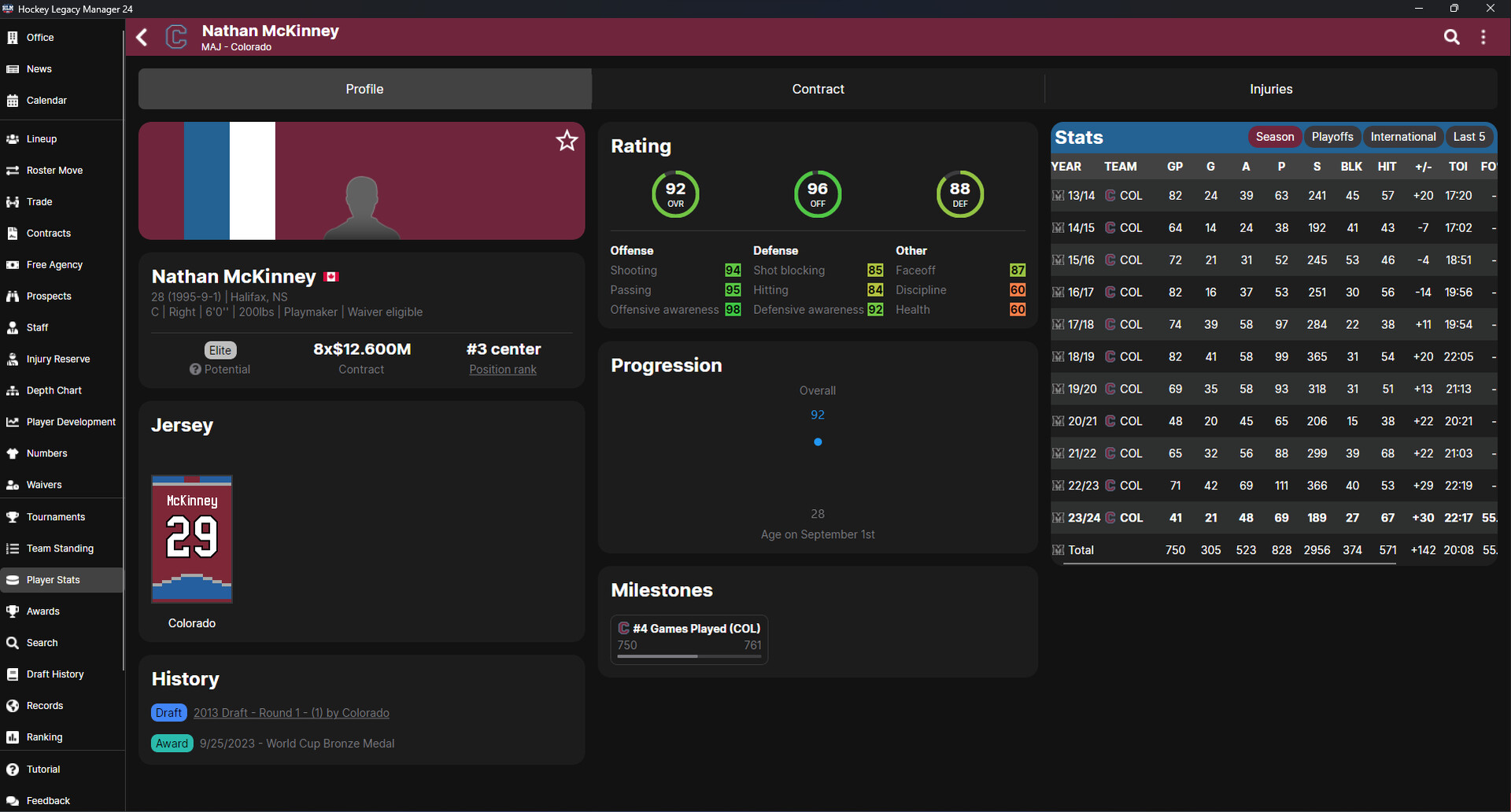 Hockey Legacy Manager 24