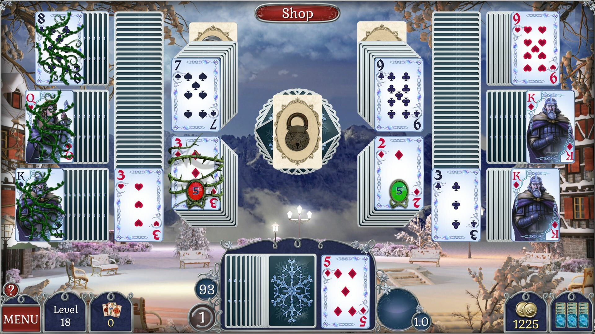 Jewel Match Solitaire Winterscapes 2: Collector’s Edition