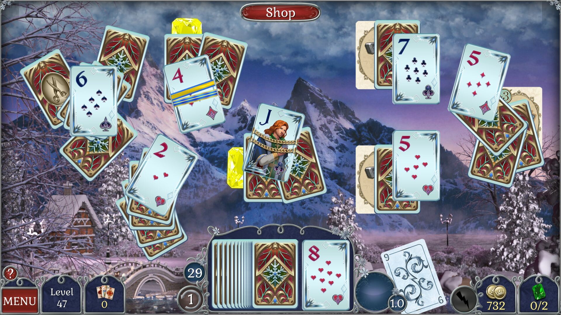 Jewel Match Solitaire Winterscapes 2: Collector’s Edition