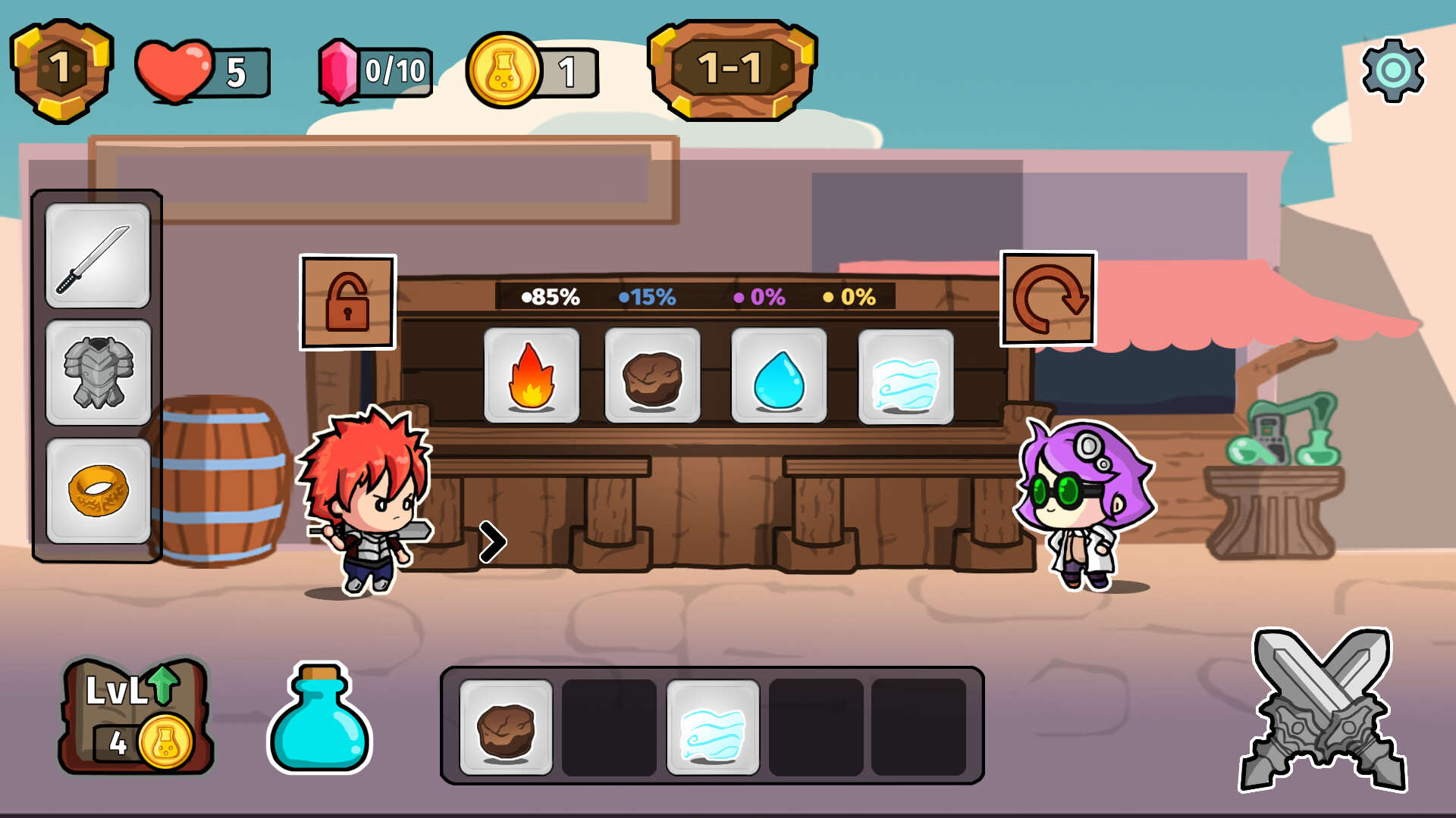 Battle Alchemy: Autobattler