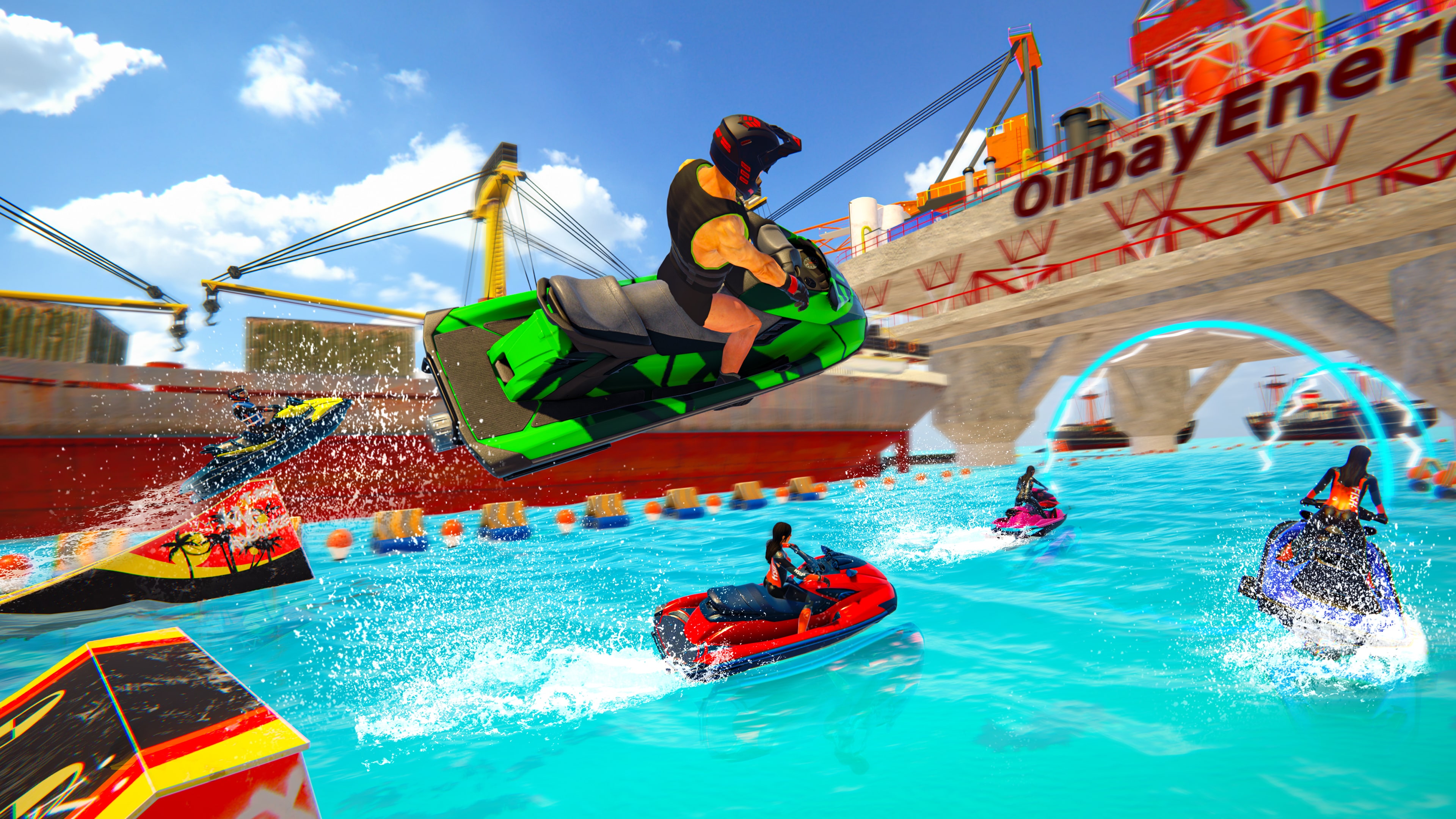 Jet Ski Mania: Aquatic Adrenaline Rush