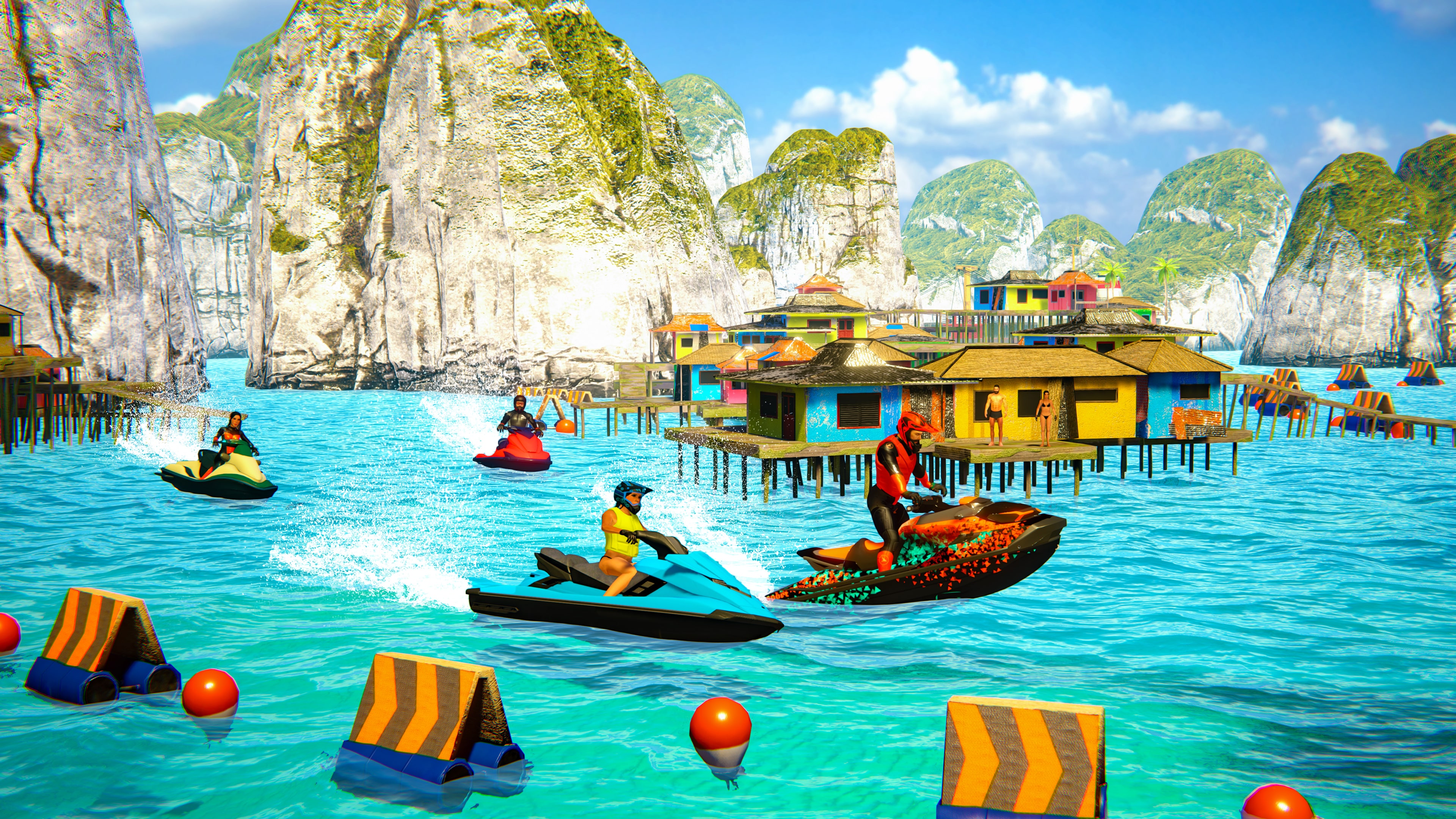 Jet Ski Mania: Aquatic Adrenaline Rush