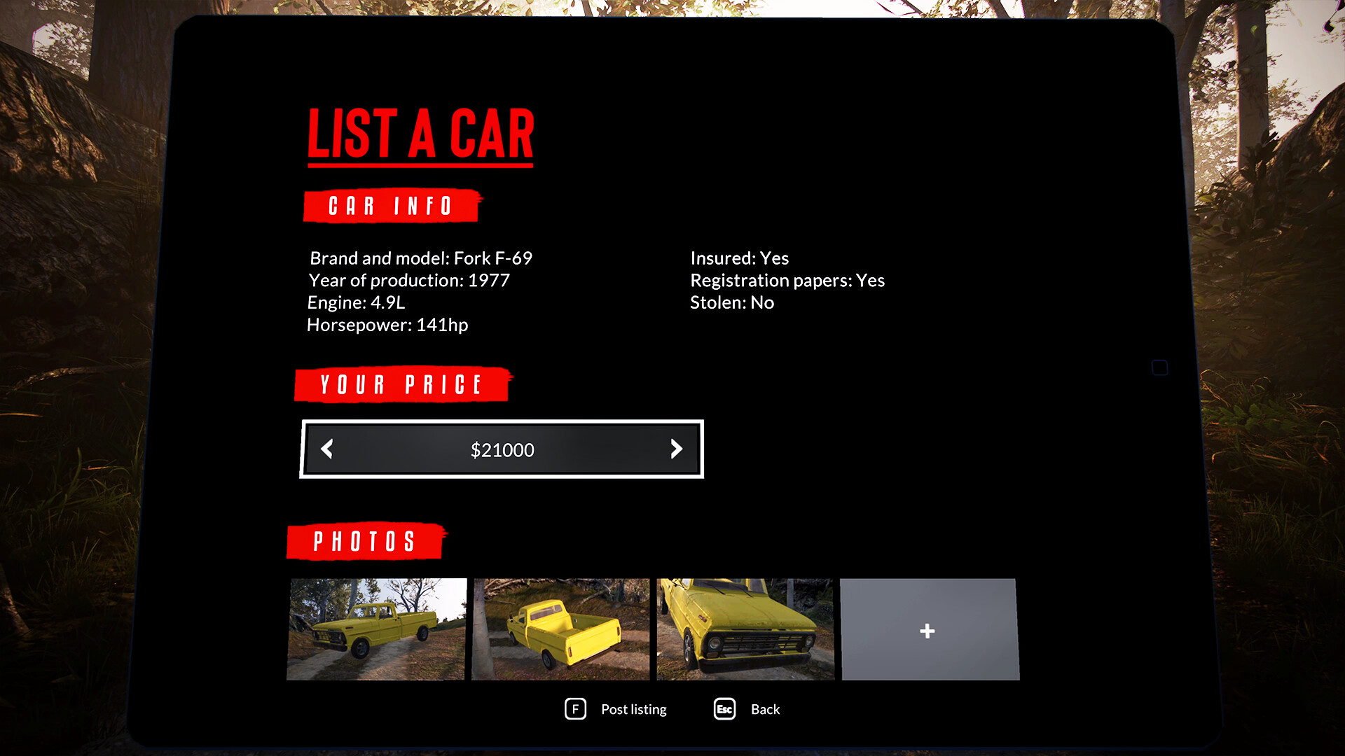 Used Cars Simulator