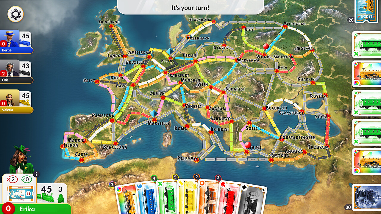 Ticket to Ride: Europe Expansion