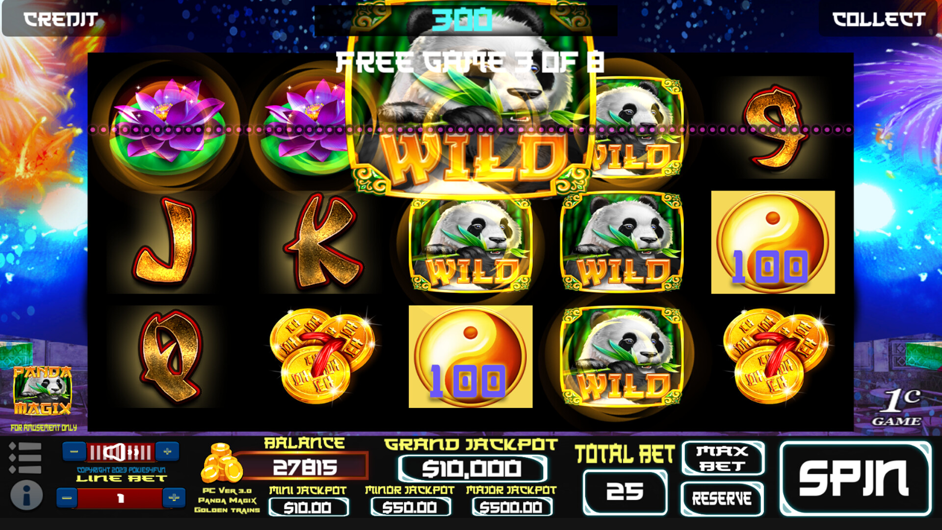 Panda Magix: Golden Trains Edition – Slots