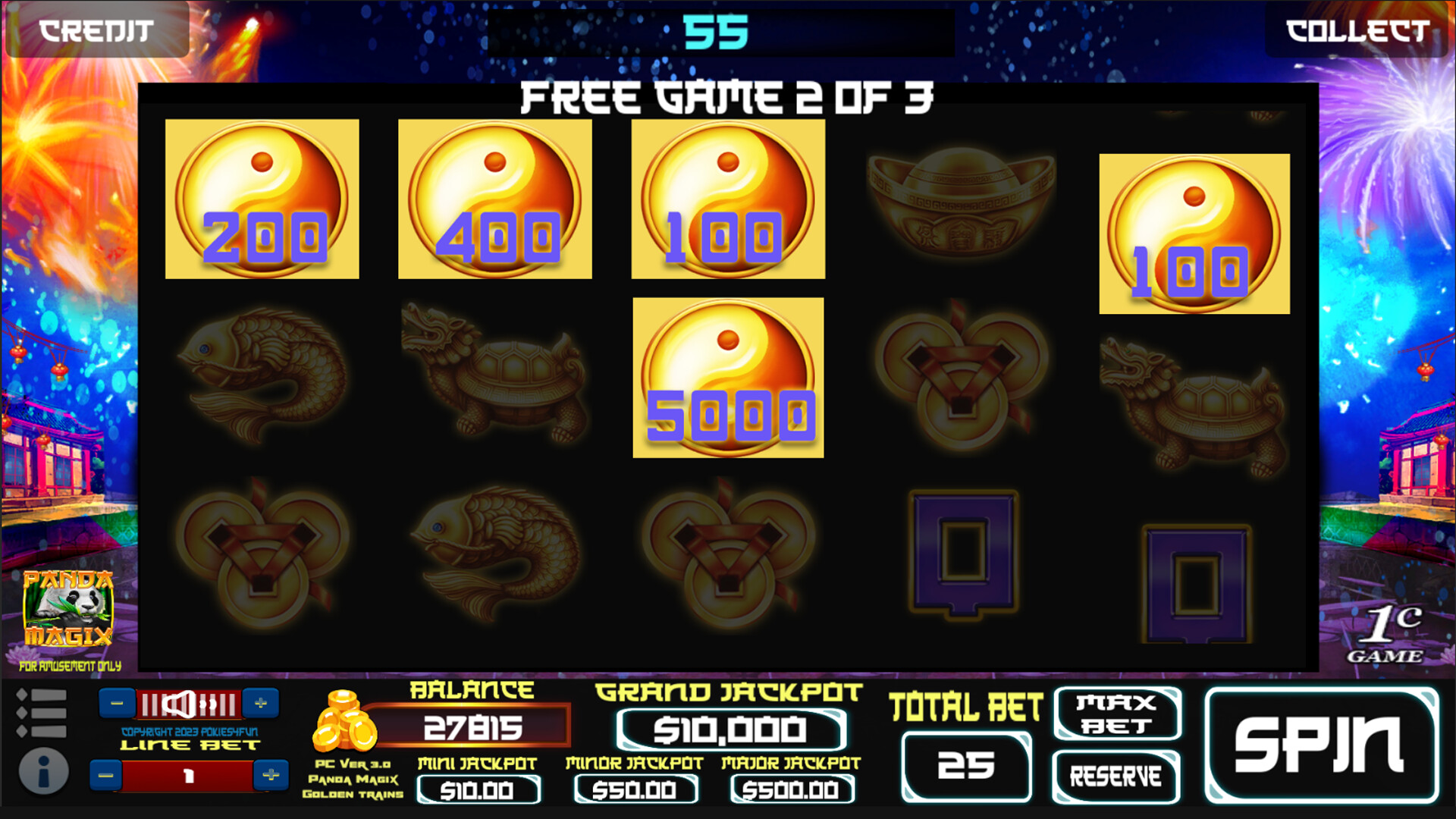 Panda Magix: Golden Trains Edition – Slots