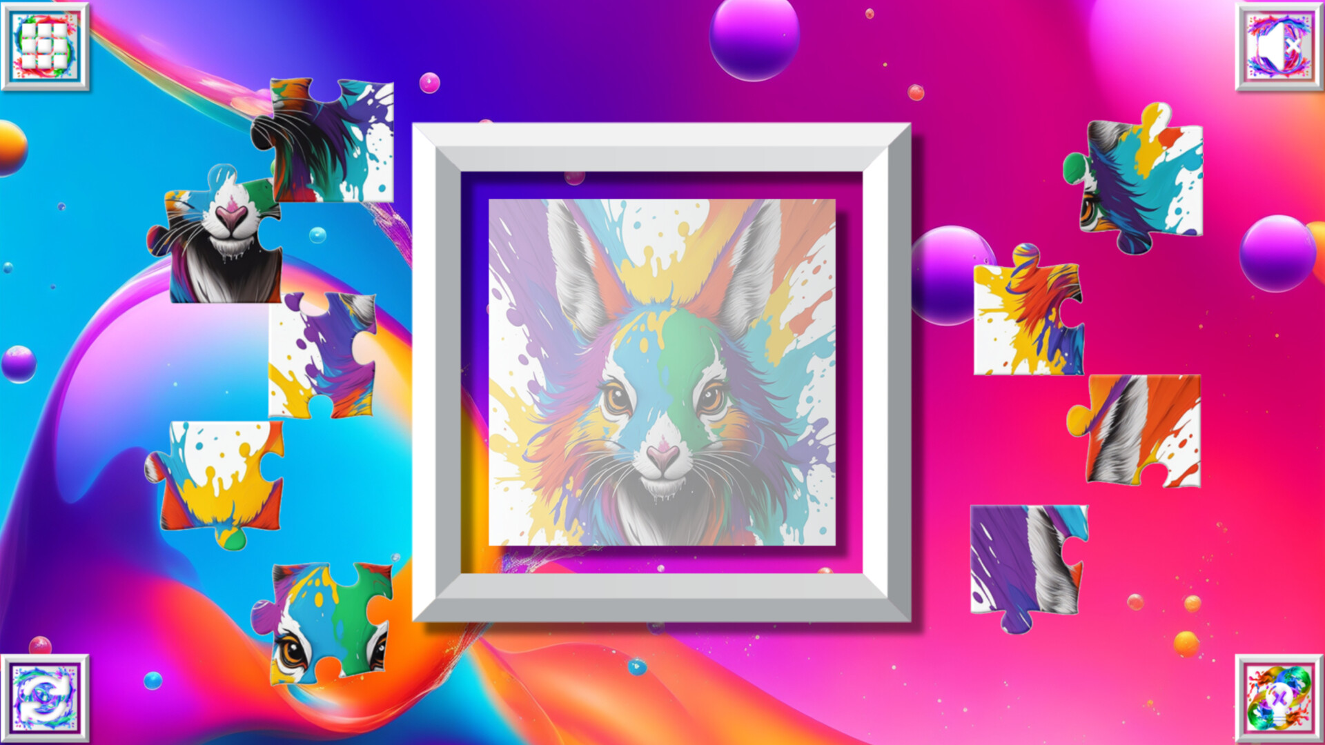 Color Splash: Animals