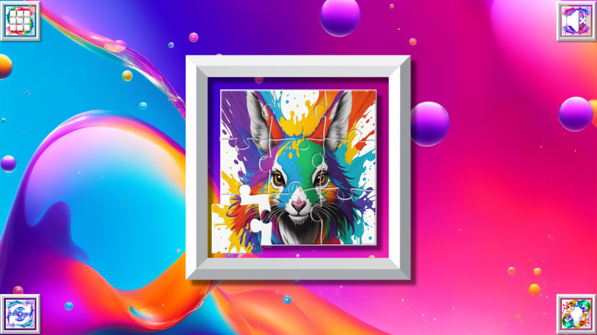 Color Splash: Animals