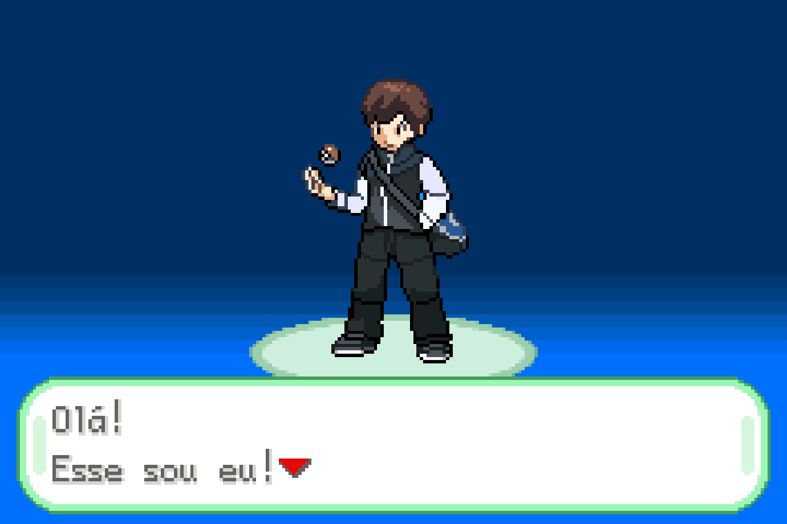 Pokémon verde musgo