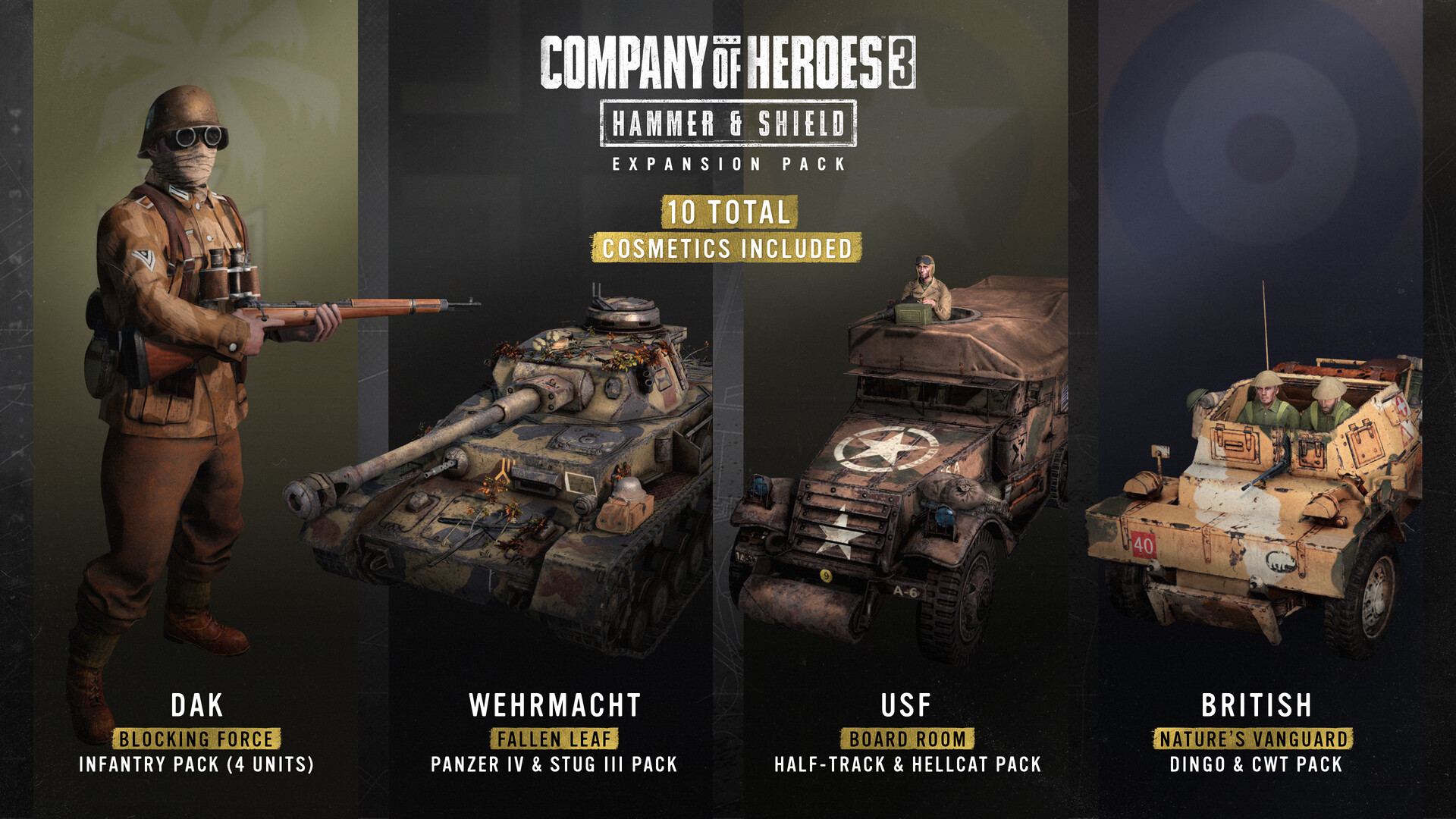 Company of Heroes 3: Hammer &amp; Shield