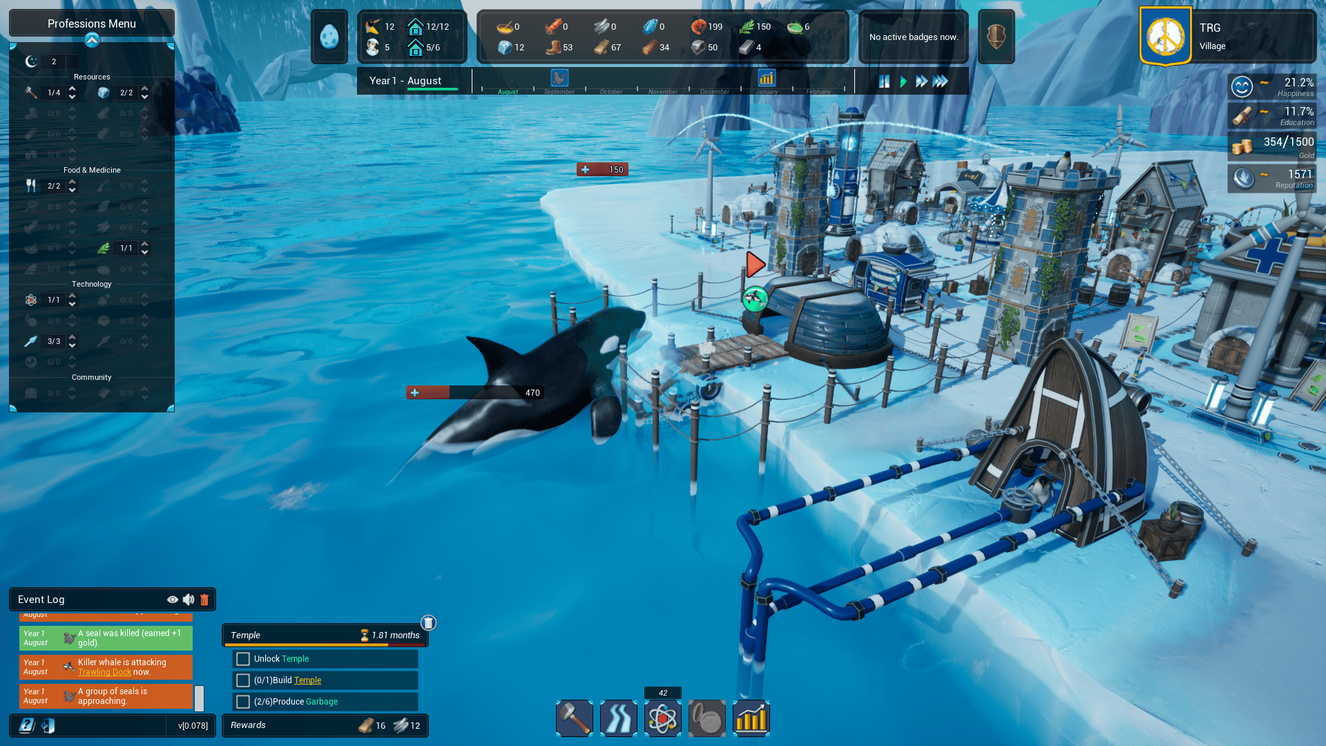 United Penguin Kingdom: Huddle up