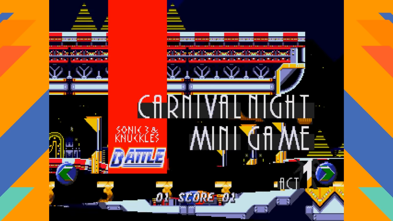 Sonic 3 &amp; Knuckles Battle Race