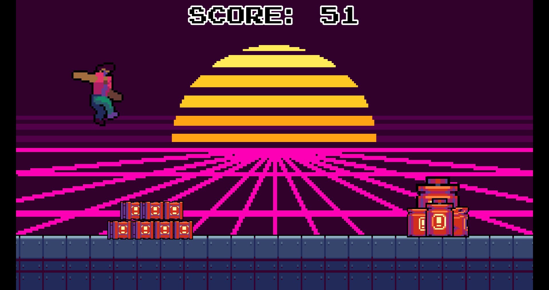 Synthwave Runner
