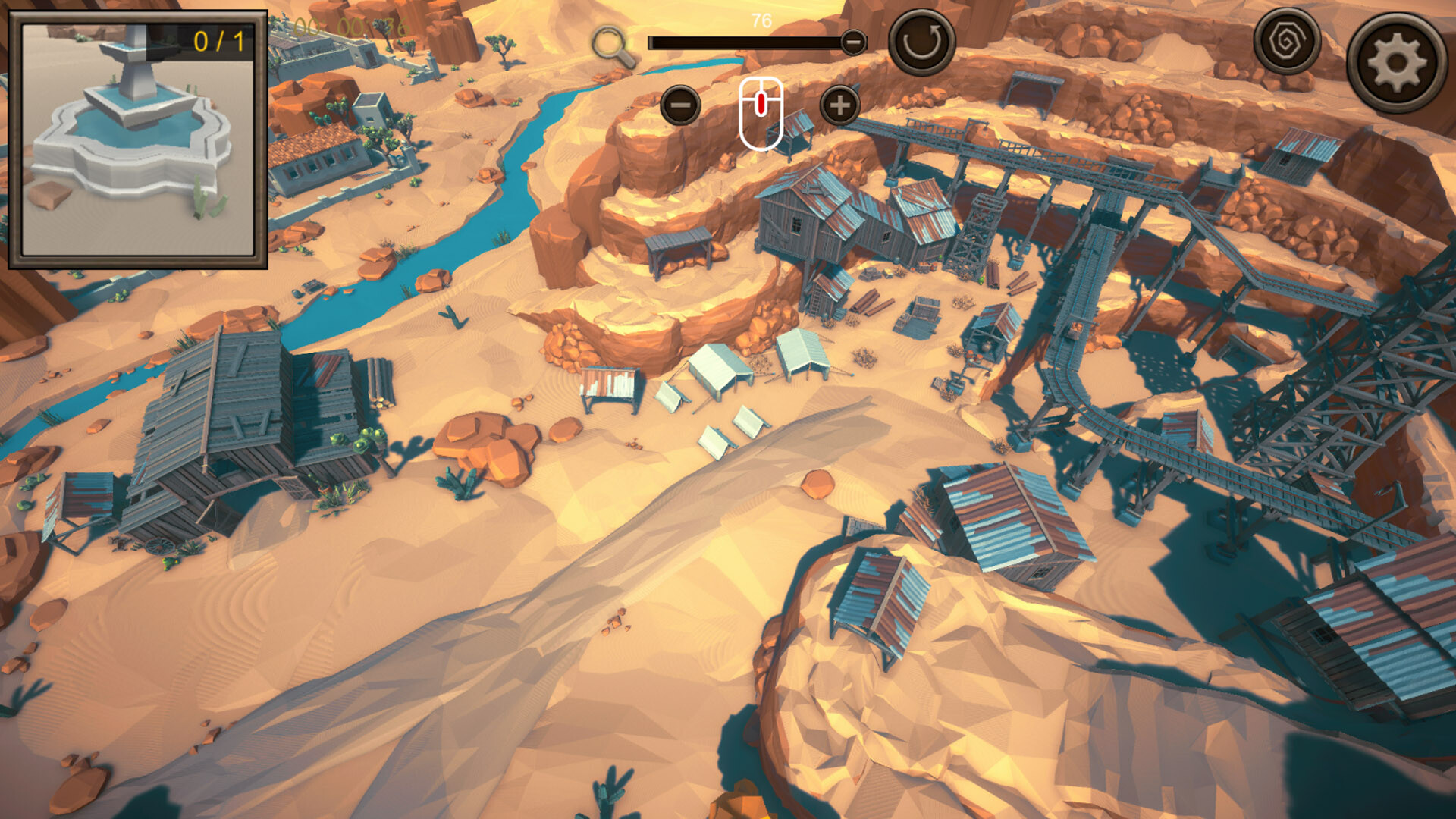 Hidden Western Top-Down 3D