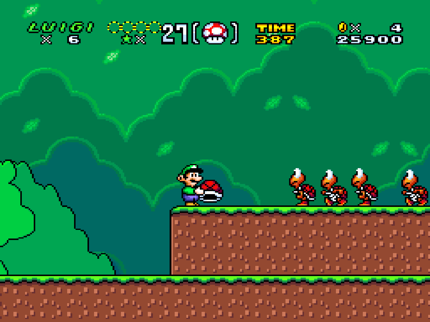 Super Mario World Redone: Luigi Version