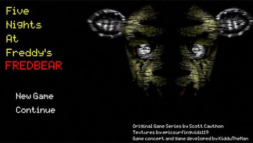 Five Nights at Fredbear’s