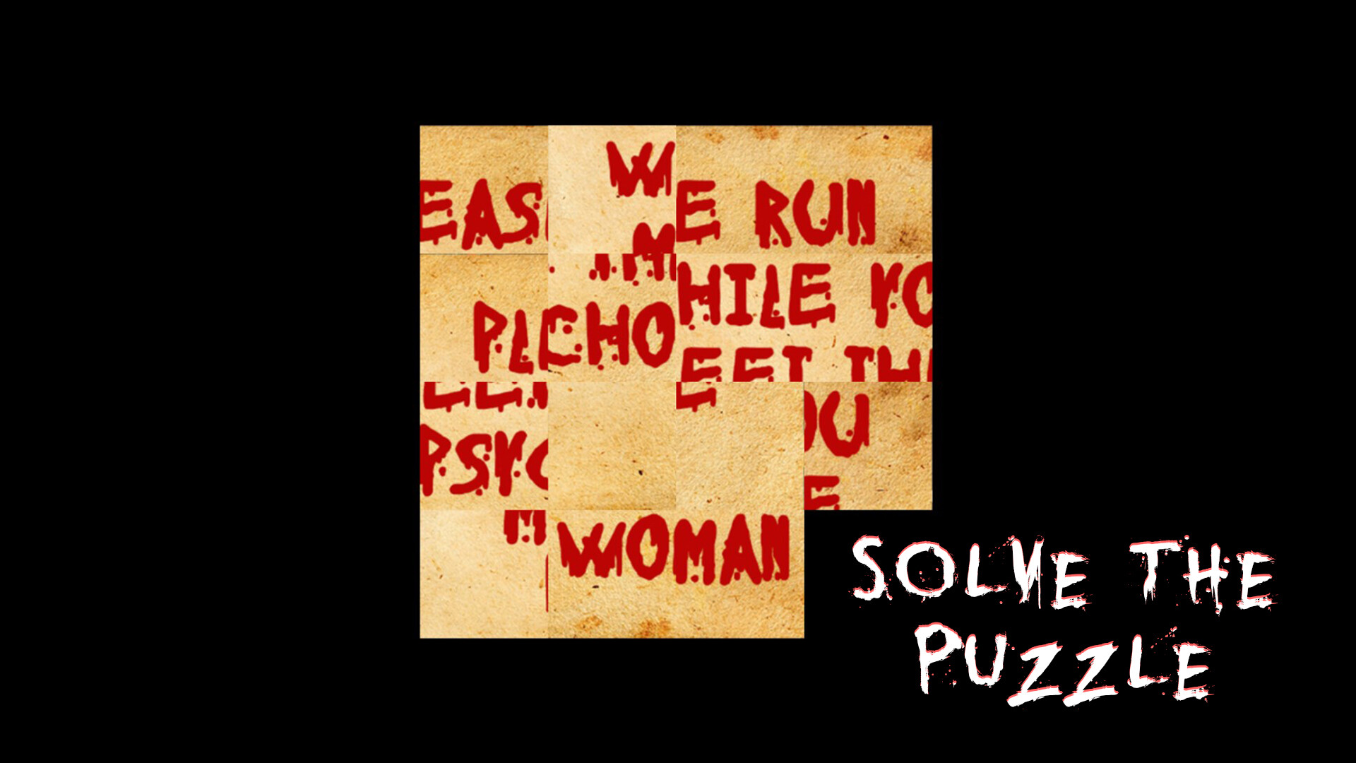 Scary Psycho Lady Simulator