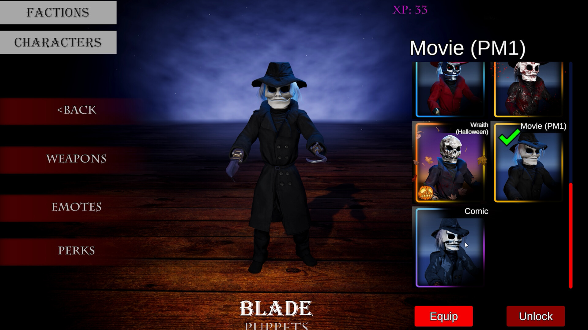 Puppet Master: The Game – Movie Edition Blade + Execution