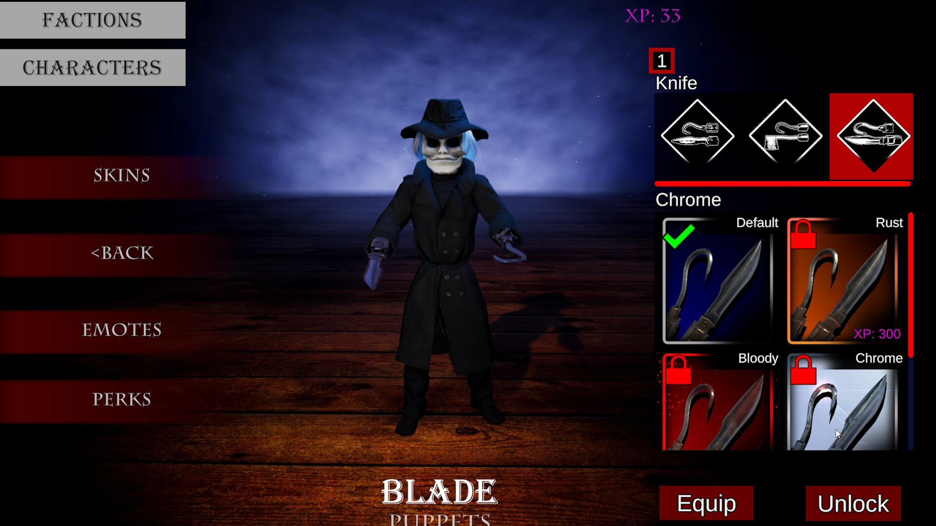 Puppet Master: The Game – Movie Edition Blade + Execution