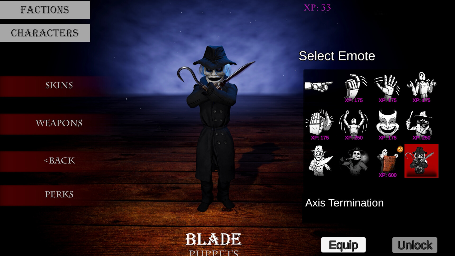 Puppet Master: The Game – Movie Edition Blade + Execution