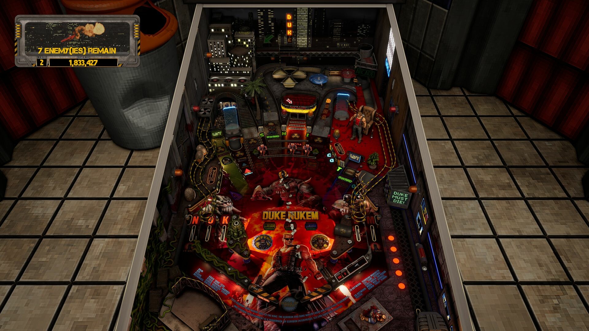 Pinball M: Duke Nukem’s Big Shot Pinball