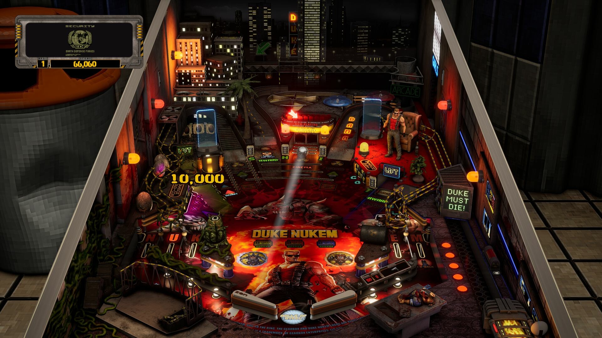 Pinball M: Duke Nukem’s Big Shot Pinball