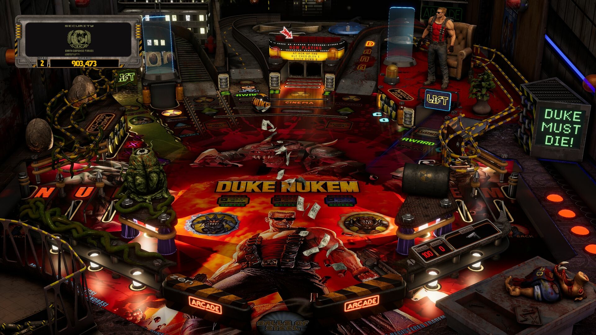 Pinball M: Duke Nukem’s Big Shot Pinball