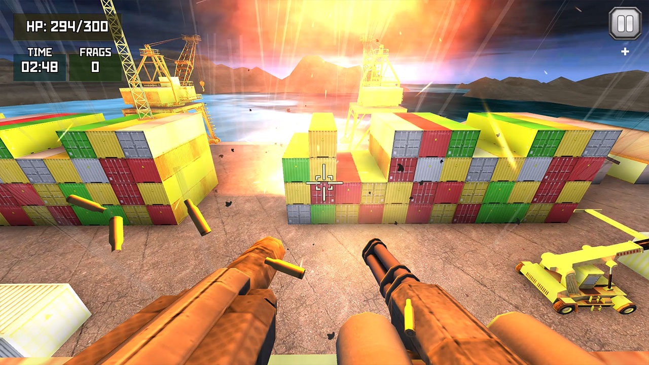 Defend the Base: Tower Turret Shooting Range