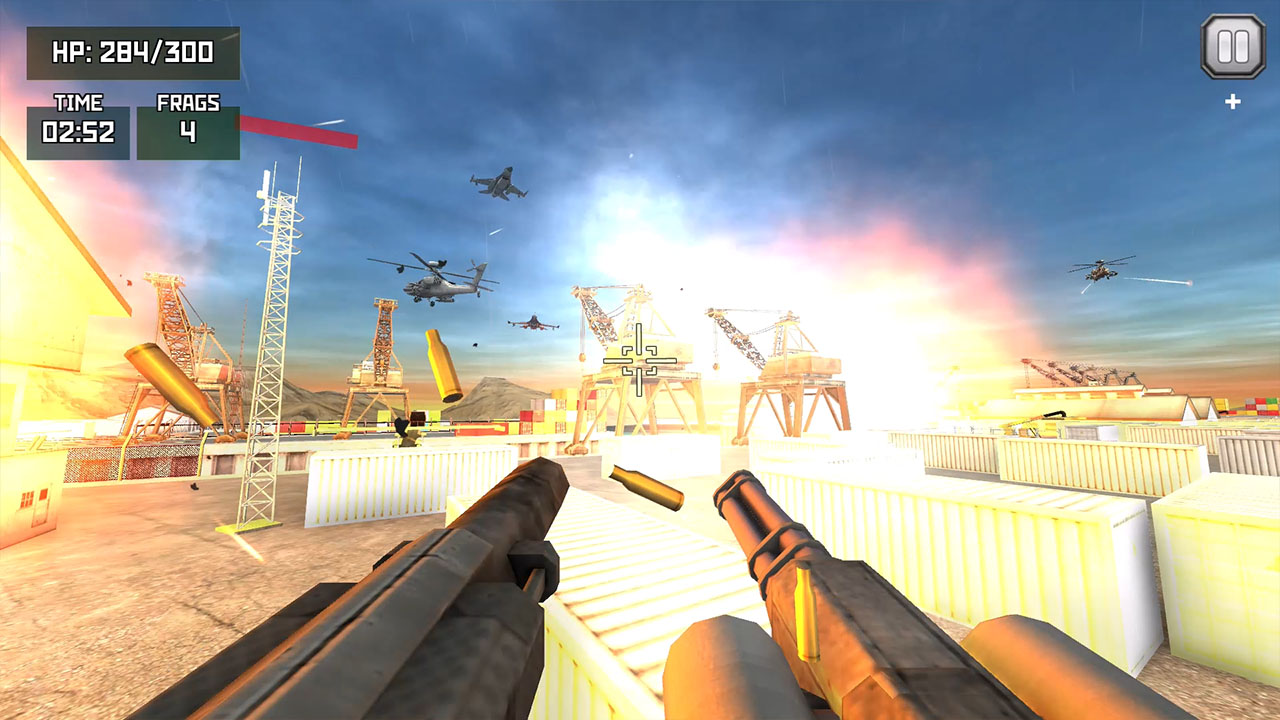 Defend the Base: Tower Turret Shooting Range